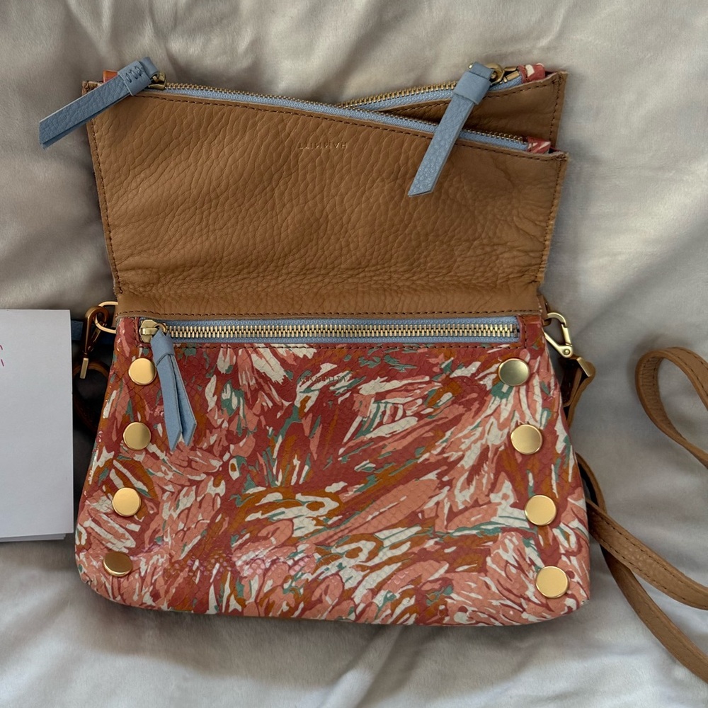 Hammitt Dillon Small Crossbody in Garden Party/Gold - Picture 2 of 6